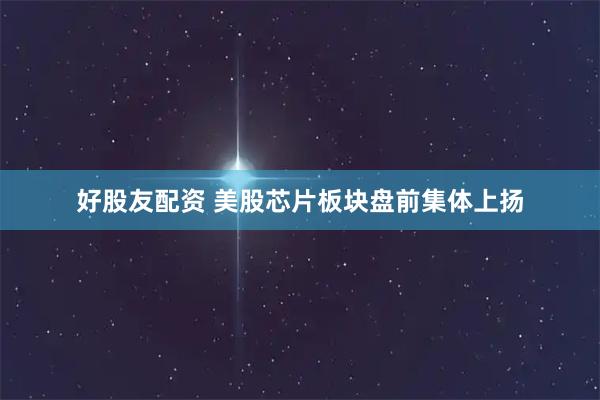 好股友配资 美股芯片板块盘前集体上扬
